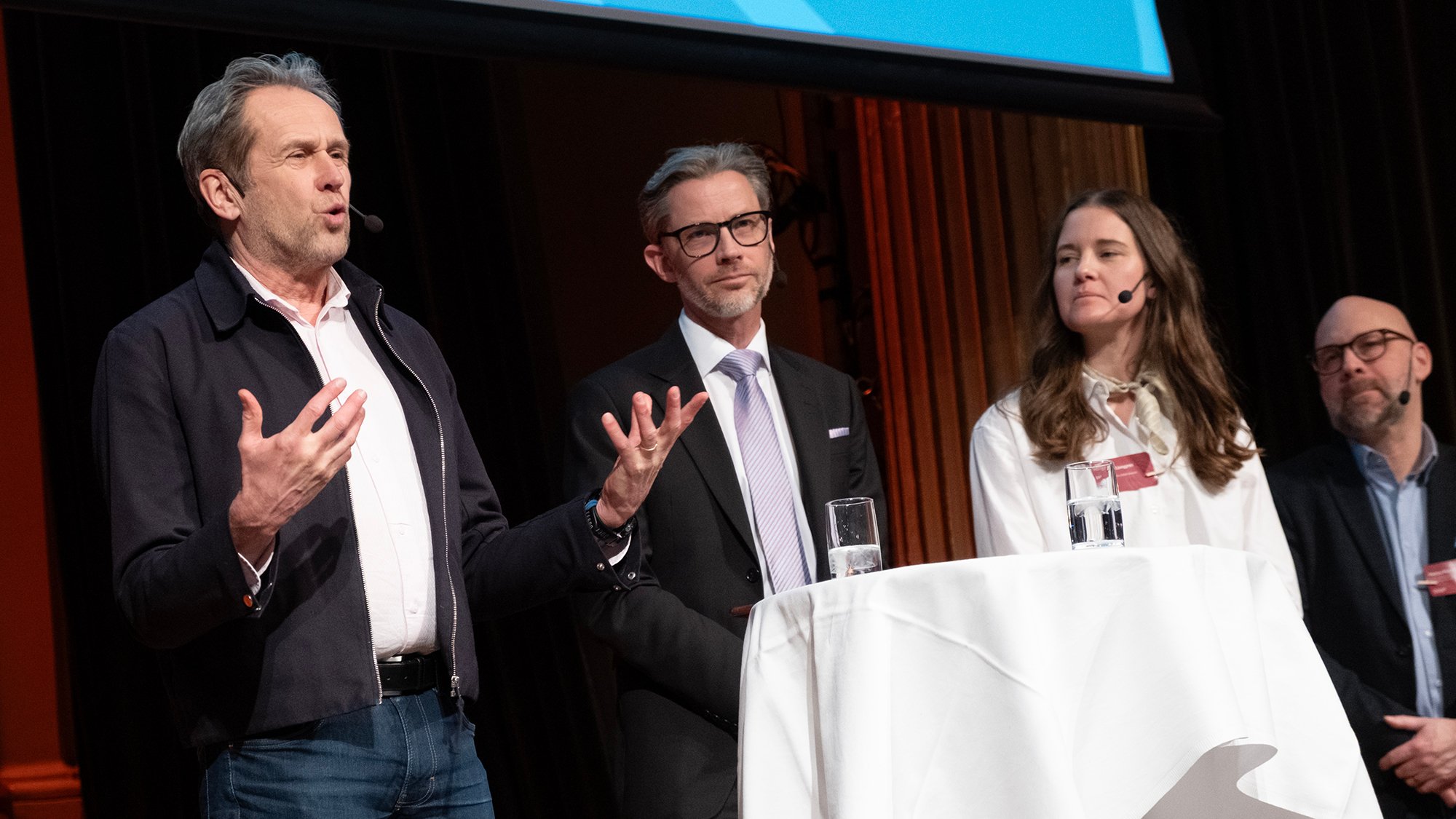 Svante Axelsson, Daniel Westlén, Johanna Ljunggren och Mattias Philipsson